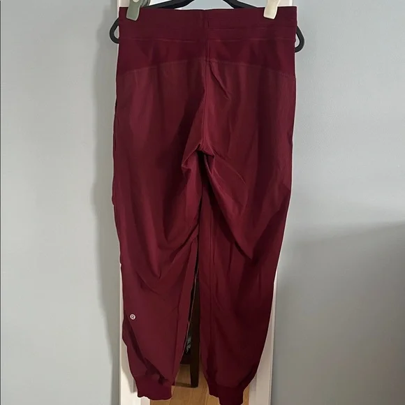 Lululemon Dance Studio Maroon Joggers 8 - Picture 4 of 14